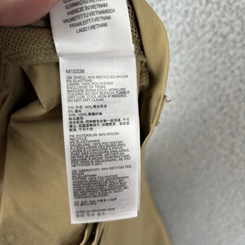 Marmot Arch Rock Pants Mens 38x30 Tan Nylon Hiking‎ Camping Outdoors Pockets